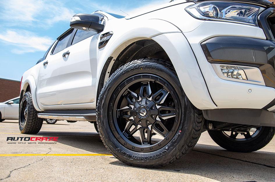 FORD RANGER NEUTRON MATTE BLACK MILLED